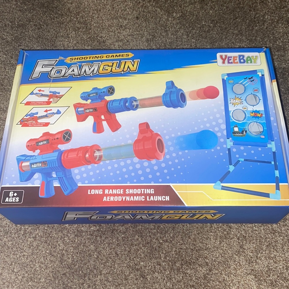 Nerf Foam Gun Games